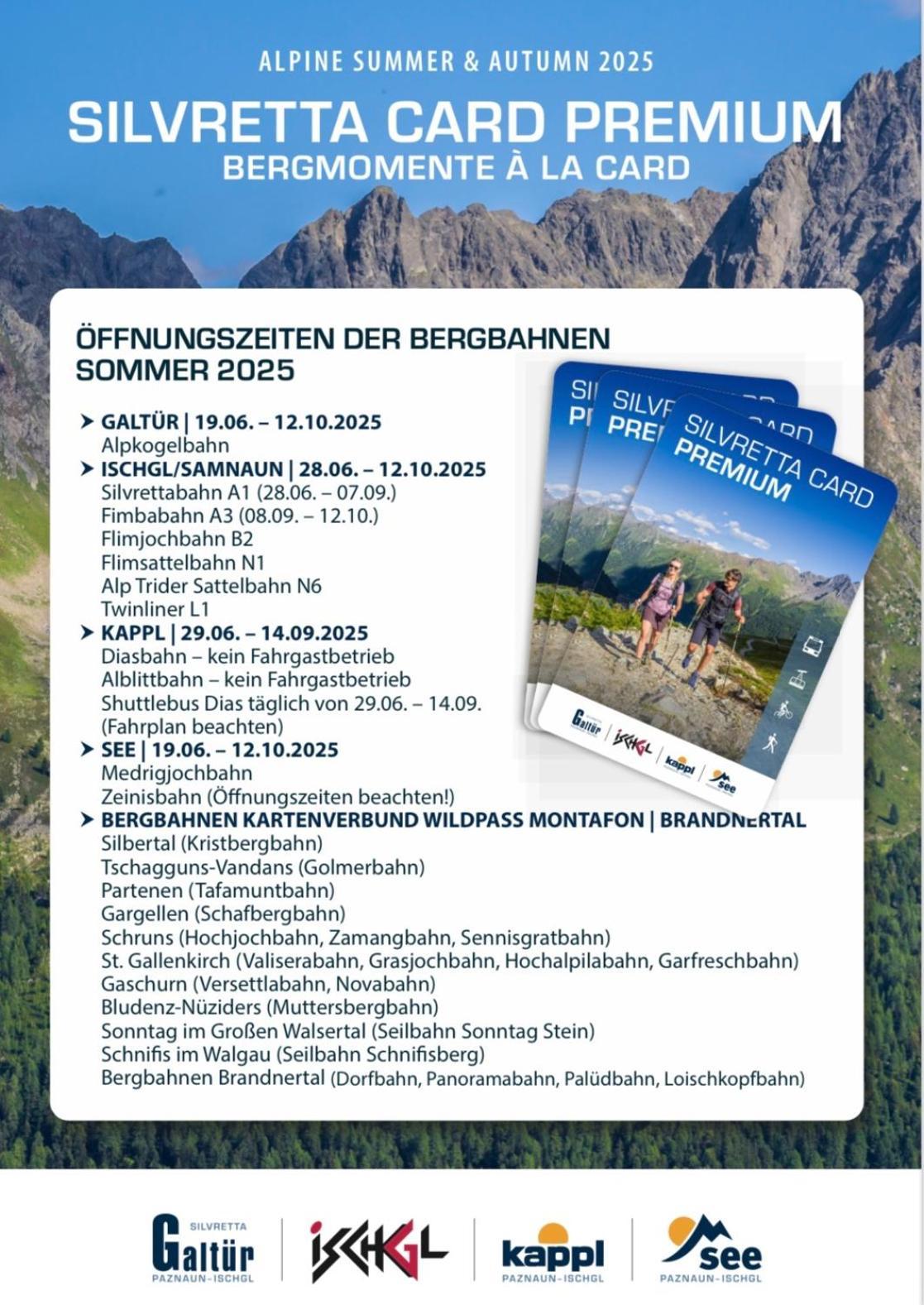 Apart Scharler Mit Silvretta Card See Exterior photo